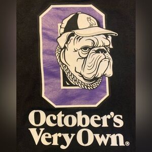 OVO Octobers Very Own Bulldog Tee Shirt